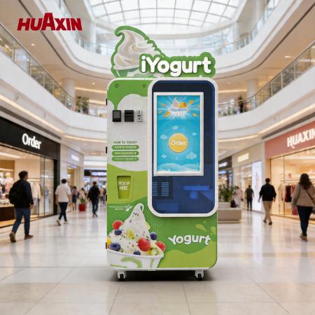 Automatica vending machine Soft Serve ad alta efficienza: 24 / 7 soluzione di vendita al dettaglio intelligente per luoghi commerciali ad alto traffico